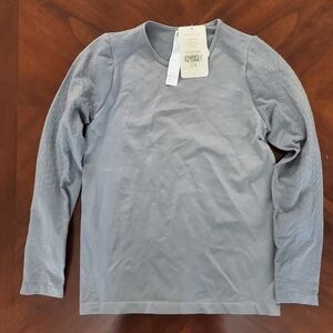 Sync Seamless Long-Sleeve Top, Women's Fabletics Size M